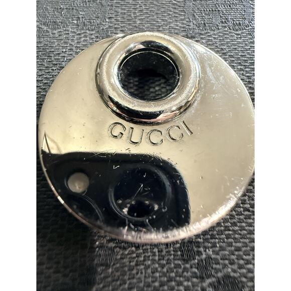 Authentic GUCCI Eclipse Long Wallet Purse GG Canvas Leather 120931 Black 3628N - Picture 10 of 13